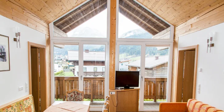 Alpské stredisko Flachau: apartmány so vstupom do wellness, v lete karta výhod