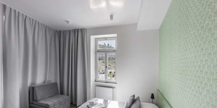 Pobyt v centre Mikulova: raňajky aj 3-chodová večera a návšteva vínnej pivnice