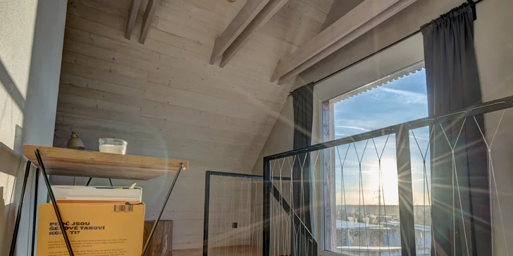 Moravské Toskánsko: domček s terasou medzi vinicami, krásne výhľady aj víno k dispozícii