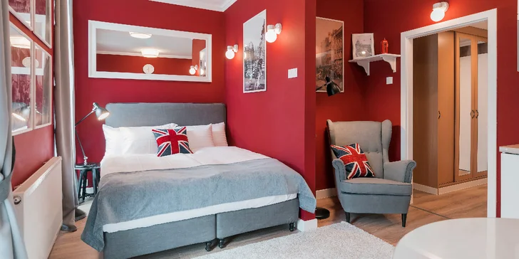 Moderné apartmány vo Františkových Lázňach: raňajky a vstupenky do Múzea ilúzií