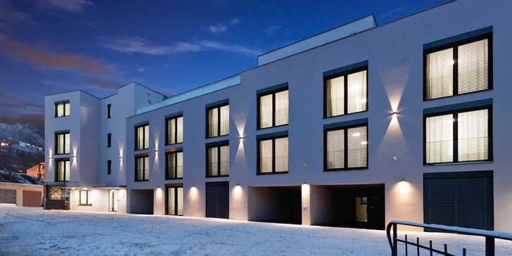 Luxusné apartmány v Mladej Boleslavi: možnosť raňajok aj apartmán s vlastným strešným wellness