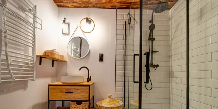 Glamping pri pláži na Slapoch: raňajky aj privátna vírivka a vonkajšia sauna