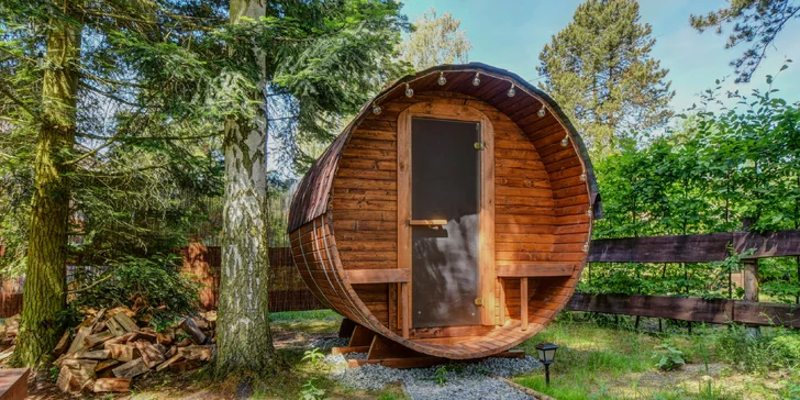 Glamping pri pláži na Slapoch: raňajky aj privátna vírivka a vonkajšia sauna