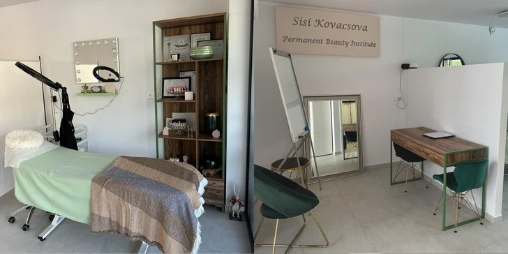 Permanentný make-up: očné linky (tieňované, medziriasové, rovné)