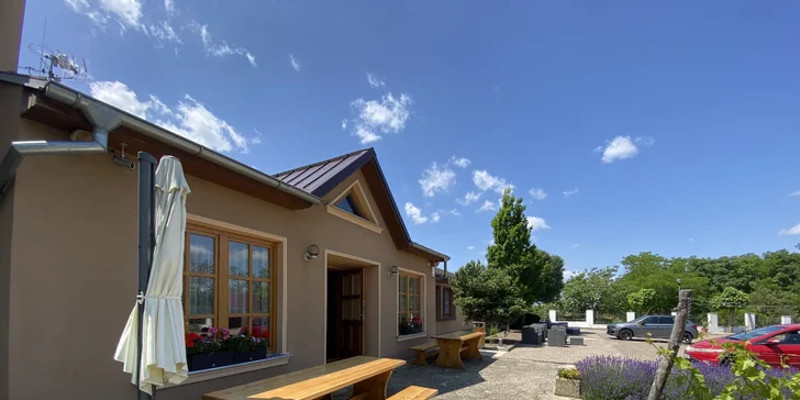 Pobyt na južnej Morave: raňajky, neobmedzená konzumácia sudového vína aj bazén