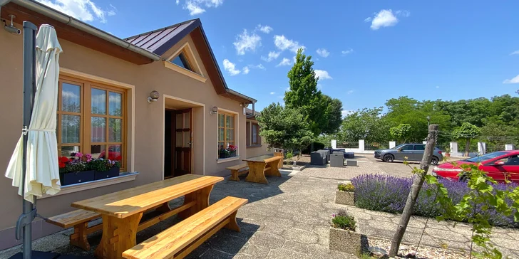 Pobyt na južnej Morave: raňajky, neobmedzená konzumácia sudového vína aj bazén