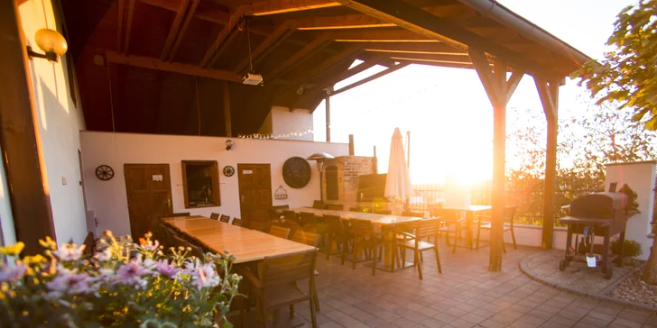 Pobyt na južnej Morave: raňajky, neobmedzená konzumácia sudového vína aj bazén