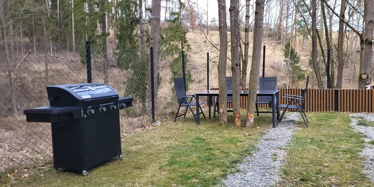 Moderný apartmán s vlastnou infrasaunou v krásnej prírode Vysočiny