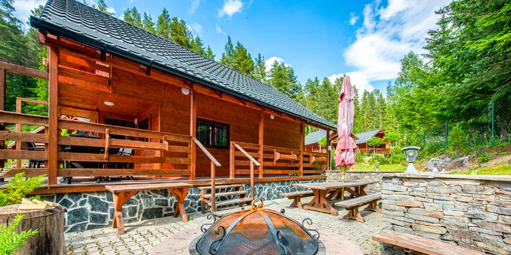 Lopušná Dolina po Tatrami: pobyt v izbách alebo chatke s wellness a možnosťou stravy