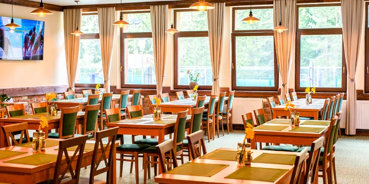 Lopušná Dolina po Tatrami: pobyt v izbách alebo chatke s wellness a možnosťou stravy