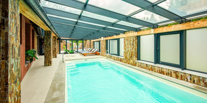 Lopušná Dolina po Tatrami: pobyt v izbách alebo chatke s wellness a možnosťou stravy