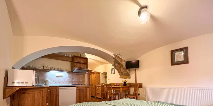 Pobyt v štýlovom romantickom mlyne na samote pre pár aj rodinu