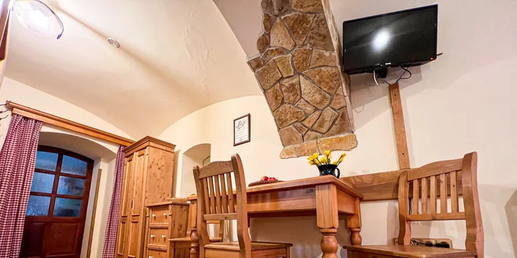 Pobyt v štýlovom romantickom mlyne na samote pre pár aj rodinu