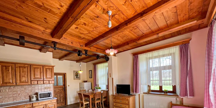 Pobyt v štýlovom romantickom mlyne na samote pre pár aj rodinu