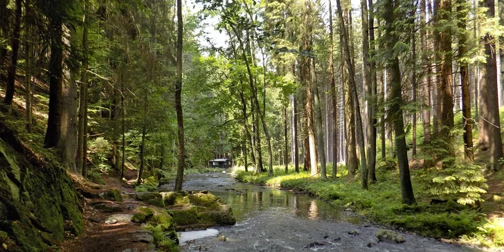 Pobyt v štýlovom romantickom mlyne na samote pre pár aj rodinu