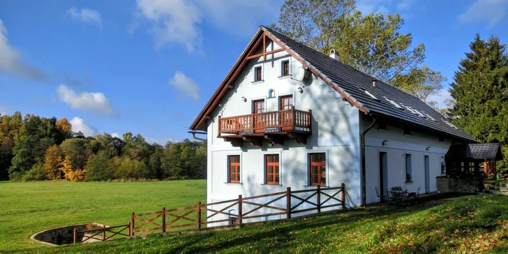 Pobyt v štýlovom romantickom mlyne na samote pre pár aj rodinu