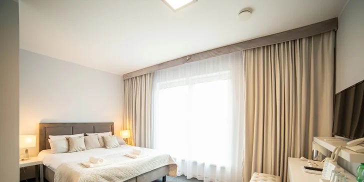 Moderné apartmány pod Śnieżnikiem: wellness, raňajky a zázemie pre rodiny s deťmi