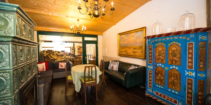 Pobyt na úpätí Jizeriek: pre partiu aj rodinu, raňajky aj parkovanie zdarma