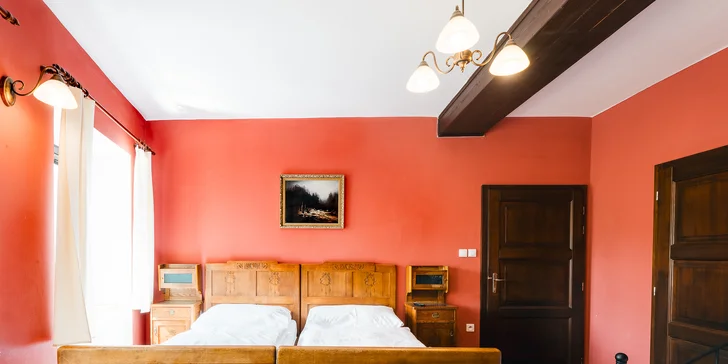 Romantika v Českém Krumlove v penzióne pri Vltave aj vrátane vstupenky na výstavu