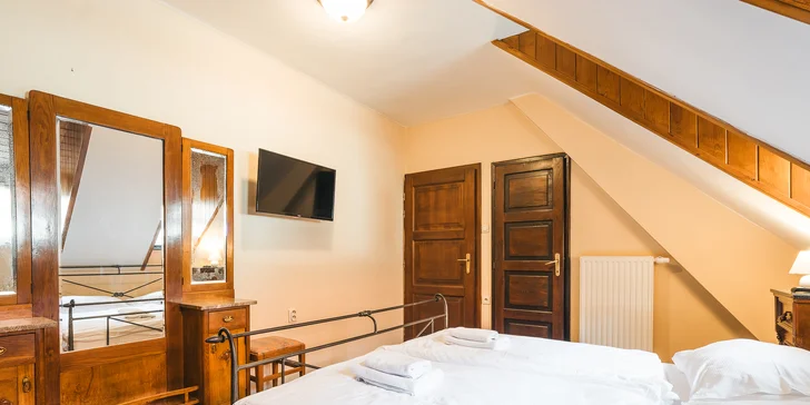 Romantika v Českém Krumlove v penzióne pri Vltave aj vrátane vstupenky na výstavu