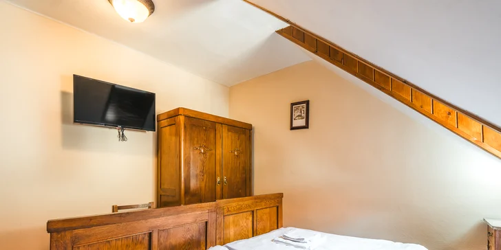 Romantika v Českém Krumlove v penzióne pri Vltave aj vrátane vstupenky na výstavu