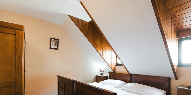 Romantika v Českém Krumlove v penzióne pri Vltave aj vrátane vstupenky na výstavu