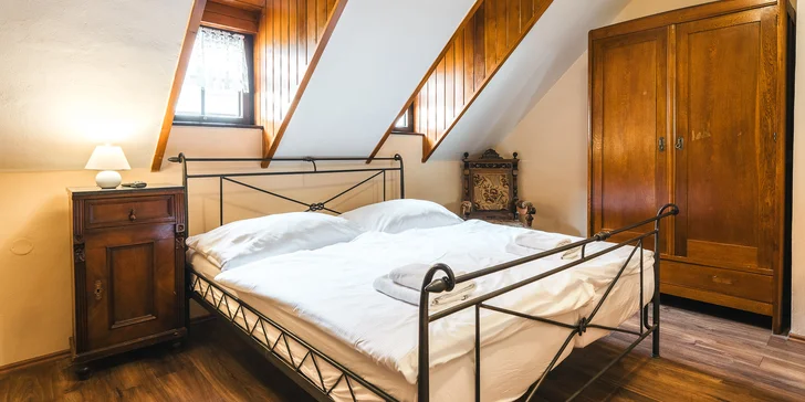 Romantika v Českém Krumlove v penzióne pri Vltave aj vrátane vstupenky na výstavu