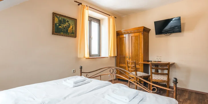 Romantika v Českém Krumlove v penzióne pri Vltave aj vrátane vstupenky na výstavu