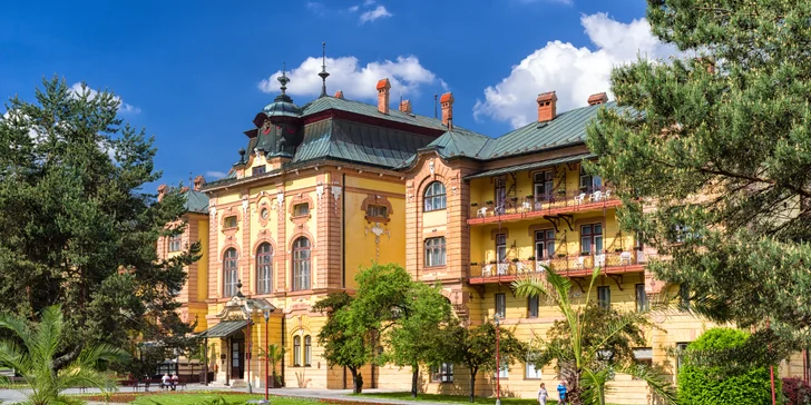 Dovolenka v rodinnom penzióne priamo nad Kolonádou v Bardejovských Kúpeľoch