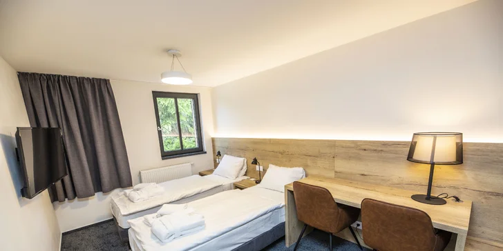 Wellness pobyt v rezorte priamo pri Lipne: polpenzia, sauna a bazén aj ďalšie bonusy