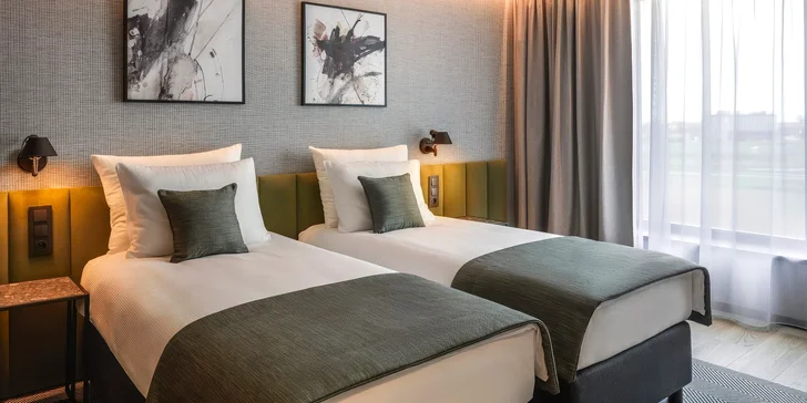 Pobyt v modernom hoteli vo Vroclave: raňajky alebo polpenzia a sauna