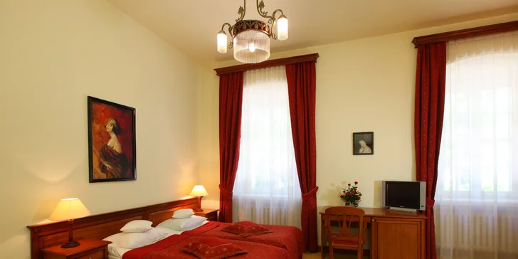 Romantika na poľskom zámku, 13 km od hraníc: neobmedzený vstup do wellness, raňajky alebo polpenzia