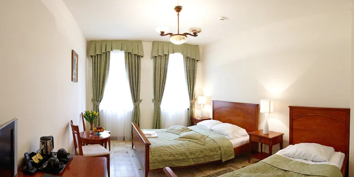 Romantika na poľskom zámku, 13 km od hraníc: neobmedzený vstup do wellness, raňajky alebo polpenzia