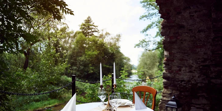 Romantika na poľskom zámku, 13 km od hraníc: neobmedzený vstup do wellness, raňajky alebo polpenzia