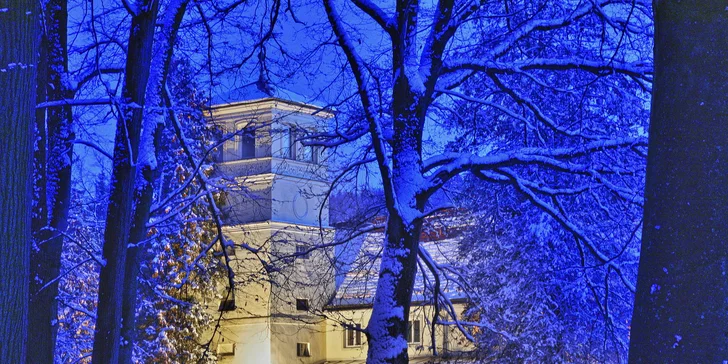 Romantika na poľskom zámku, 13 km od hraníc: neobmedzený vstup do wellness, raňajky alebo polpenzia