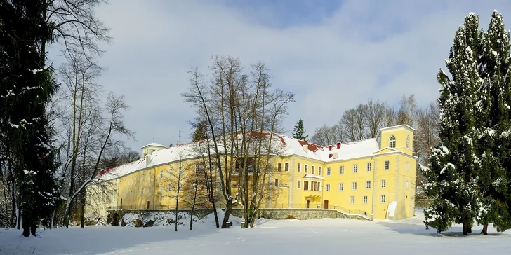 Romantika na poľskom zámku, 13 km od hraníc: neobmedzený vstup do wellness, raňajky alebo polpenzia