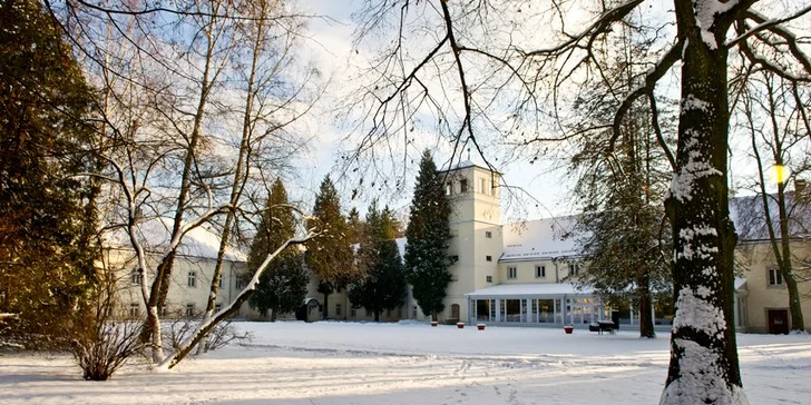 Romantika na poľskom zámku, 13 km od hraníc: neobmedzený vstup do wellness, raňajky alebo polpenzia