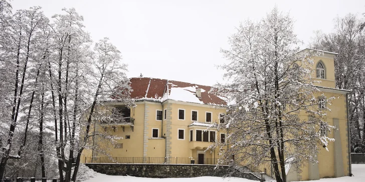 Romantika na poľskom zámku, 13 km od hraníc: neobmedzený vstup do wellness, raňajky alebo polpenzia