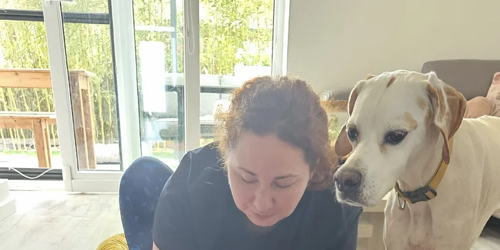 Masáž psíka pomocou Dornovej metódy