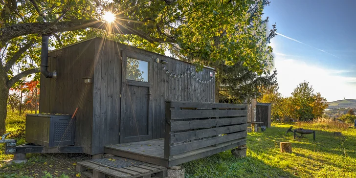 Pobyt v útulnej maringotke pri vinici na južnej Morave pre 2 osoby