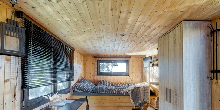 Pobyt v útulnej maringotke pri vinici na južnej Morave pre 2 osoby