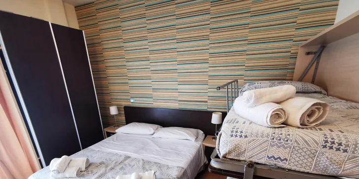 Jadranská riviéra pri Rimini: 3* hotel blízko pláže, plná penzia alebo polpenzia, vonkajší bazén