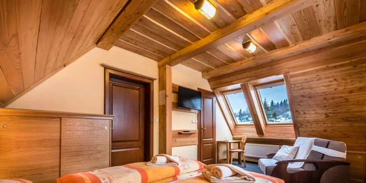 Pobyt v malebnom penzióne v Ždiari s raňajkami a možnosťou privátneho wellness