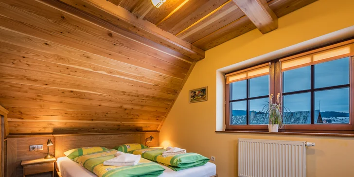 Pobyt v malebnom penzióne v Ždiari s raňajkami a možnosťou privátneho wellness