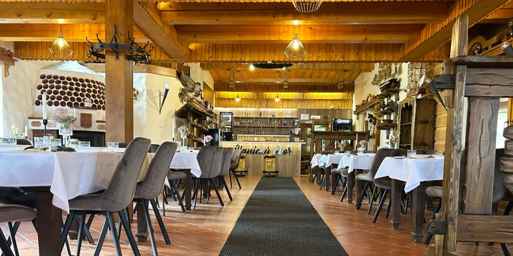 Pobyt v prostredí vychýreného Slanického dvora s privátnym wellness na brehu Oravskej priehrady