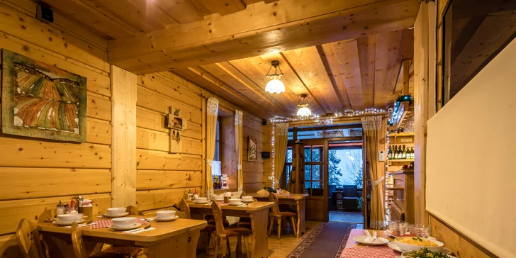 Ubytovanie v čarovnej chalúpke v Ždiari s raňajkami a možnosťou wellness