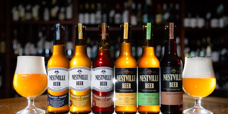 WINE EXPERT: Degustácia remeselných pív Nestville so someliérom, vrátane občerstvenia