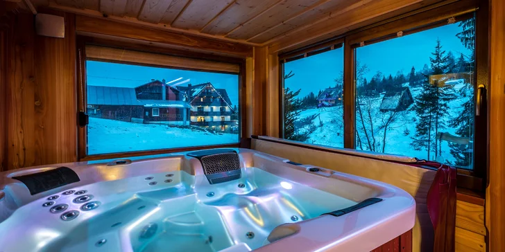 Ubytovanie v čarovnej chalúpke v Ždiari s raňajkami a možnosťou wellness