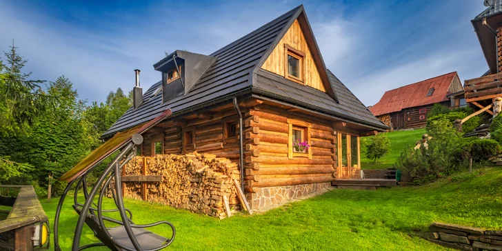 Ubytovanie v čarovnej chalúpke v Ždiari s raňajkami a možnosťou wellness