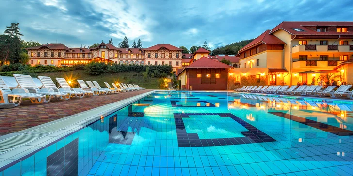 Kúpeľný oddych uprostred Matry: procedúry, polpenzia, wellness a bohaté možnosti trávenia voľného času